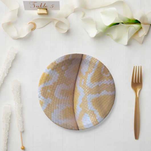 ハッピーバースデースネークパーティープレート ペーパープレート (ウェディング)