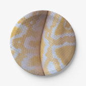 ハッピーバースデースネークパーティープレート ペーパープレート (正面)