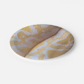 ハッピーバースデースネークパーティープレート ペーパープレート (アングル)