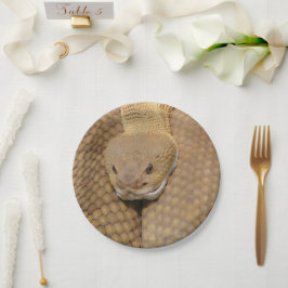 ハッピーバースデースネークパーティープレート ペーパープレート