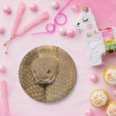 ハッピーバースデースネークパーティープレート ペーパープレート (パーティー)