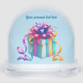 ハッピーバースデースノーグローブ (裏面)