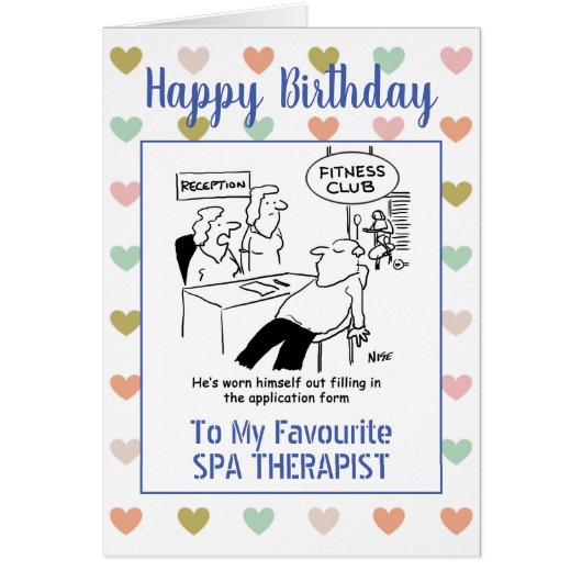 ハッピーバースデースパセラピスト (正面)