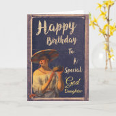 ハッピーバースデースペシャルのゴド娘個人設定 カード (黄色い花)