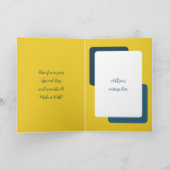 ハッピーバースデースペシャルニーズブルー カード (内部)