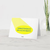 ハッピーバースデースポットライト カード (裏面)