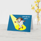 ハッピーバースデースポットライト カード (黄色い花)