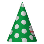 ハッピーバースデースポーツのゴルファー少年 パーティーハット (左)