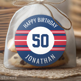 ハッピーバースデースポーツストライプジャージーの名前と年齢 ラウンドシール