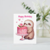 ハッピーバースデースロース ポストカード (スタンド正面)