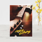 ハッピーバースデースーパースターカード カード (黄色い花)