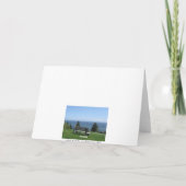 ハッピーバースデーセントジョージベンチ カード (裏面)