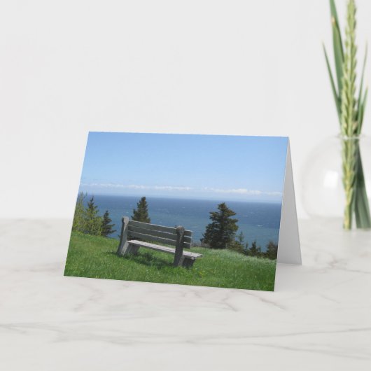 ハッピーバースデーセントジョージベンチ カード (正面)