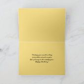 ハッピーバースデーセーラボーツアットサンセット カード (内部)