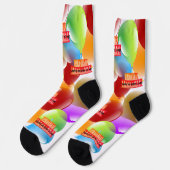 ハッピーバースデーソックスHAMbyWG ソックス (左)