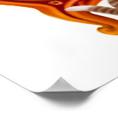 ハッピーバースデーソフキャッツプリント ポスター (角)