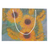 ハッピーバースデーソフトヒマワリ ラージペーパーバッグ (裏面)