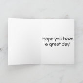 ハッピーバースデーソングカード サンキューカード (内部)