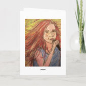 ハッピーバースデーソングガール カード (裏面)