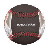 ハッピーバースデーソン。カスタム 野球ボール (正面)