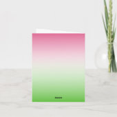 ハッピーバースデーソーラー | AKA Sororityギフト カード (裏面)