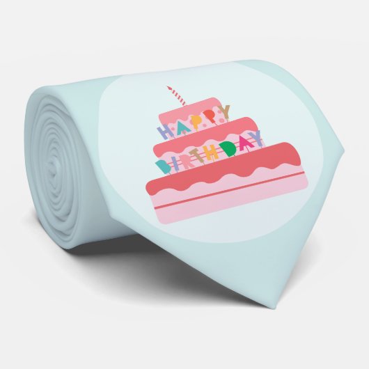 ハッピーバースデータイ ネクタイ (ロール)