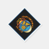 ハッピーバースデータウラス〔占星術の〕十二宮図誕生サインナプキンズ スタンダードカクテルナプキン (角)