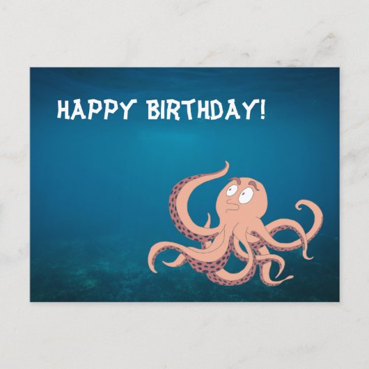 ハッピーバースデータコ ポストカード (正面)