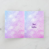 ハッピーバースデータロットママデザインカード カード (内部)