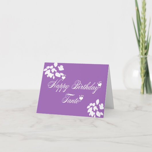 ハッピーバースデータンテフォールディングサンキューカード サンキューカード (正面)