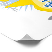 ハッピーバースデーダック ポスター (角)