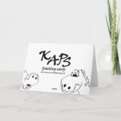 ハッピーバースデーダディーカード カード (裏面)