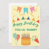 ハッピーバースデーダミー シーズンカード (正面/裏面)