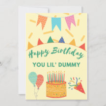 ハッピーバースデーダミー