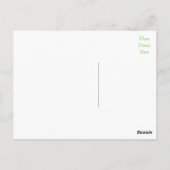 ハッピーバースデーダルマチアンパピードグポストカード ポストカード (裏面)