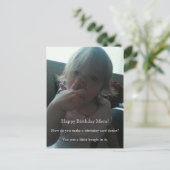 ハッピーバースデーダンサー母 ポストカード (スタンド正面)