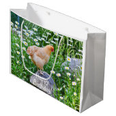 ハッピーバースデーチキンデイジー ラージペーパーバッグ (正面アングル)