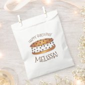 ハッピーバースデーチップウィッチアイスクリームサンドイッチ フェイバーバッグ (クリップ留めされた状態)