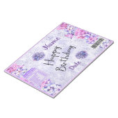 ハッピーバースデーチップバッグラッパー党の好意 ノートパッド (アングル)