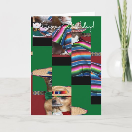 ハッピーバースデーチフアワスカード カード (正面)