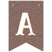 ハッピーバースデーチョコレートアイスクリーム バンティングフラッグ (第3の旗)