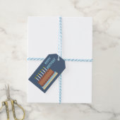 ハッピーバースデーチョコレートケーキ ギフトタグ (より糸つき)