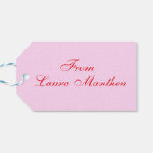 ハッピーバースデーチョコレートケーキ ギフトタグ (裏面横)