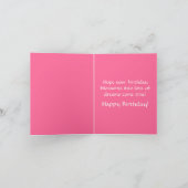 ハッピーバースデーチワホアパピードッググリーティングカード カード (内部)