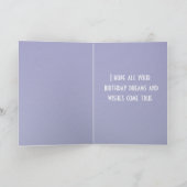 ハッピーバースデーチワホアパピードッググリーティングカード カード (内部)