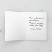 ハッピーバースデーツインズ! カード (内部)