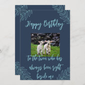 ハッピーバースデーツイン シーズンカード (正面/裏面)