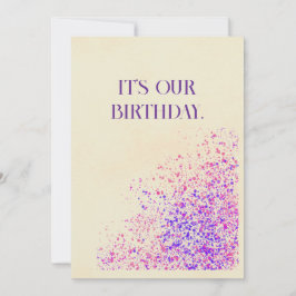 ハッピーバースデーツイン シーズンカード