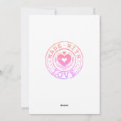 ハッピーバースデーツイン シーズンカード (裏面)