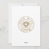 ハッピーバースデーツイン シーズンカード (裏面)